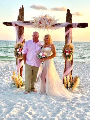 Driftwood Arbor on Panama City Beach, Florida